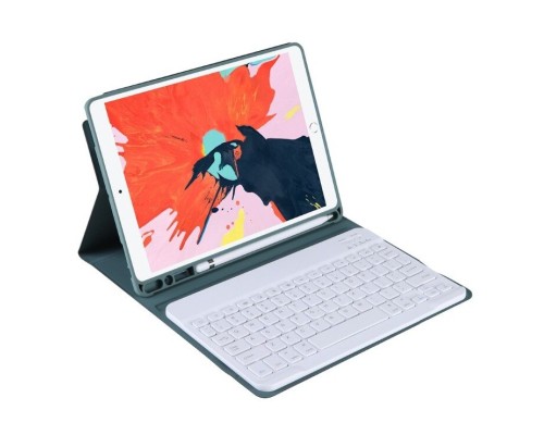 Чохол до планшета BeCover with Keyboard Apple iPad 10.2 2019/2020/2021 Dark Green (709676)