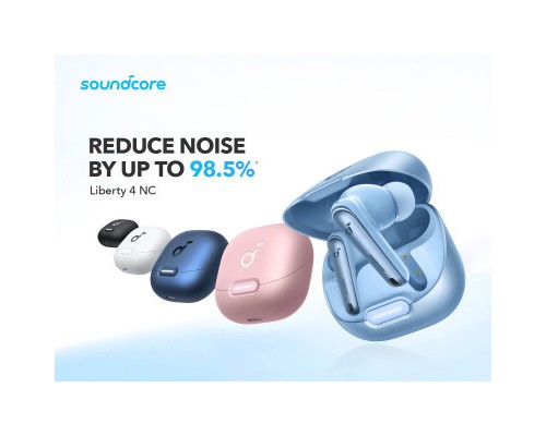 Навушники Anker SoundСore Liberty 4 NC Navy Blue (A3947G31)