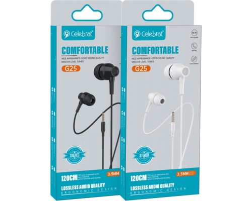 Навушники Celebrat G25 Black (1006644)