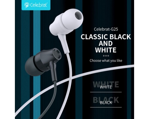 Навушники Celebrat G25 Black (1006644)