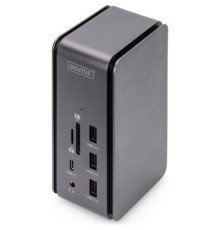 Порт-реплікатор Digitus USB 4 Docking Station 8K, USB Type-C, 14 Port (DA-70897)