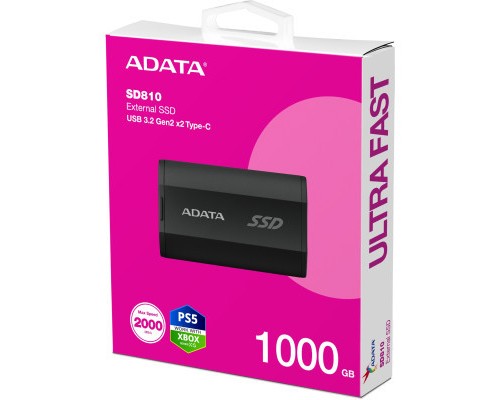 Накопичувач SSD USB 3.2 1TB ADATA (SD810-1000G-CBK)