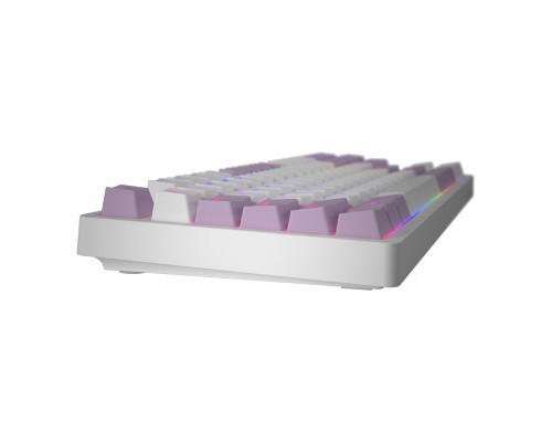Клавіатура Hator Rockfall 2 Mecha Signature Edition USB White/White/Lilac (HTK-521-WWL)