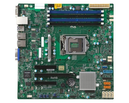 Серверна материнська плата Supermicro SERVER MB C262 MATX/MBD-X13SCL-F-O (MBD-X13SCL-F-O)