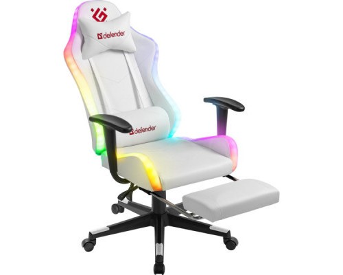 Крісло ігрове Defender Watcher RGB White (64336)