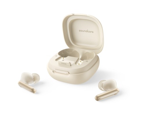 Навушники Anker SoundCore P40i TWS Oat White (A3955G21)