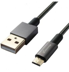 Дата кабель USB 2.0 AM to Micro 5P 1.0m Grand-X (MM-01)