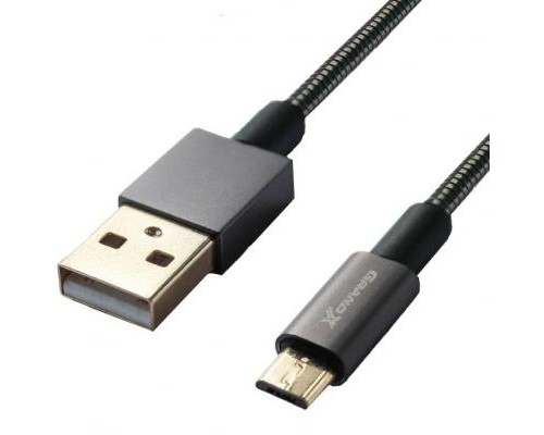 Дата кабель USB 2.0 AM to Micro 5P 1.0m Grand-X (MM-01)