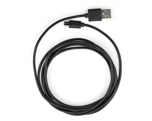 Дата кабель USB 2.0 AM to Micro 5P PVC 1.8m black Vinga (VCPDCM1.8BK)