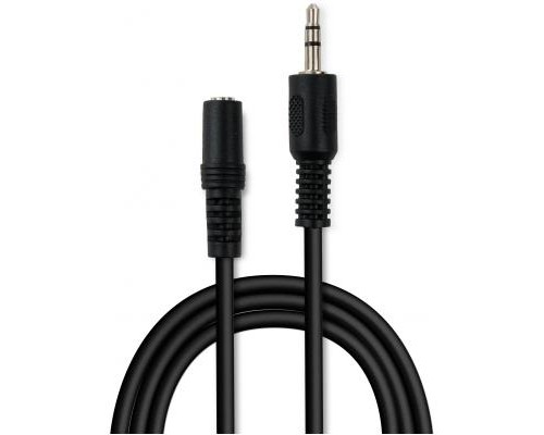 Кабель мультимедійний Jack 3.5mm M/F 1.8 m Vinga (VCPDCJ35MF1.8BK)