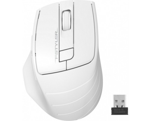 Мишка A4Tech FG30S Grey+White