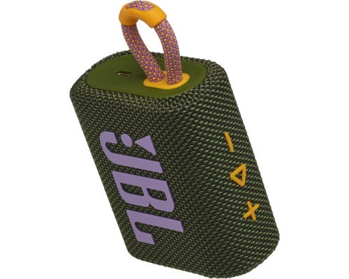Акустична система JBL Go 3 Green (JBLGO3GRN)