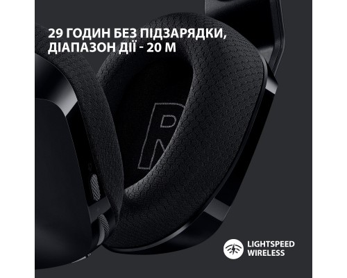 Навушники Logitech G733 Lightspeed Wireless RGB Gaming Headset Black (981-000864)