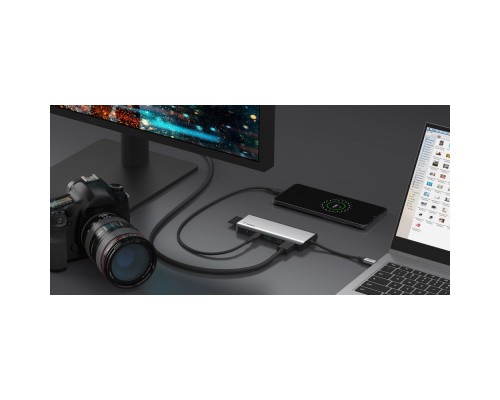 Концентратор Belkin USB-C 7-in-1 Multiport Dock (AVC009BTSGY)