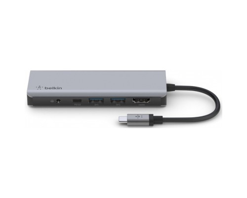 Концентратор Belkin USB-C 7-in-1 Multiport Dock (AVC009BTSGY)