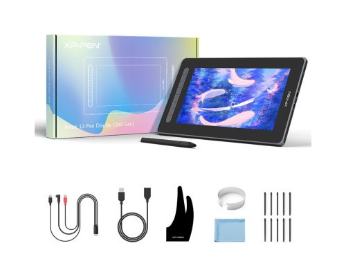 Планшет-монітор XP-Pen Artist 12 Pen Display (2nd Generation) Pink (JPCD120FH_PK)