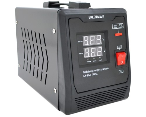 Стабілізатор Greenwave Mauser 1500VA (GW-MSR-1500VA)