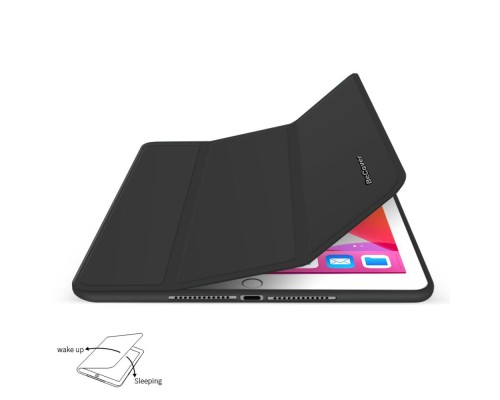 Чохол до планшета BeCover Tri Fold Soft TPU mount Apple Pencil Apple iPad 9.7 2017/2018 A1822/A1823/A1893/A1954 Black (708453)