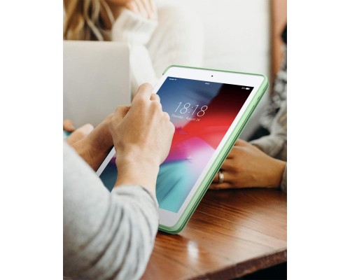 Чохол до планшета BeCover Tri Fold Soft TPU Silicone Apple iPad 9.7 2017/2018 A1822/A1823/A1893/A1954 Green (706878)