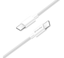 Дата кабель USB-C to USB-C 2.0m 3A 65W white ColorWay (CW-CBPDCC056-WT)