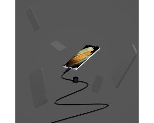 Дата кабель USB-C to USB-C 1.0m Belkin (CAB011BT1MBK)