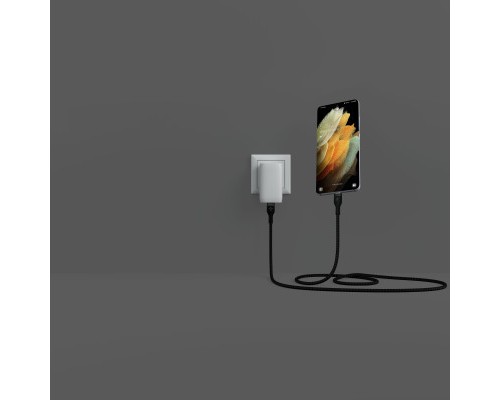 Дата кабель USB-C to USB-C 1.0m Belkin (CAB011BT1MBK)