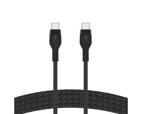 Дата кабель USB-C to USB-C 1.0m Belkin (CAB011BT1MBK)