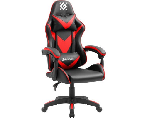 Крісло ігрове Defender xCom Black/Red (64337)