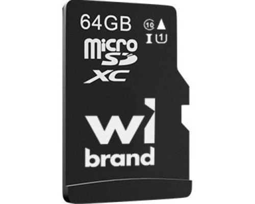 Карта пам'яті Wibrand 64GB mictoSD class 10 UHS-I (WICDXU1/64GB)