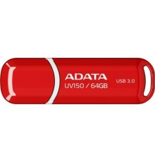 USB флеш накопичувач ADATA 64GB UV150 Red USB 3.0 (AUV150-64G-RRD)