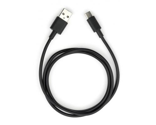 Дата кабель USB 2.0 AM to Type-C PVC 1m black Vinga (VCPDCTC1BK)