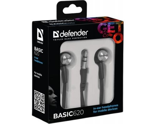 Навушники Defender Basic-620 Black (63620)