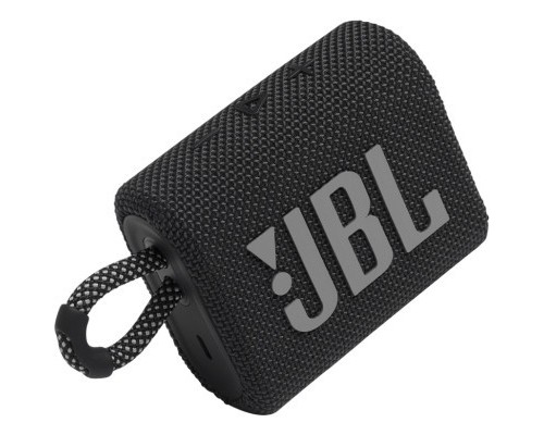 Акустична система JBL Go 3 Black (JBLGO3BLK)