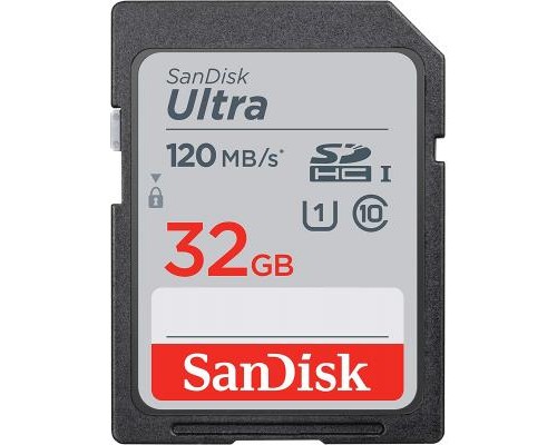 Карта пам'яті SanDisk 32GB SDHC class 10 Ultra (SDSDUN4-032G-GN6IN)