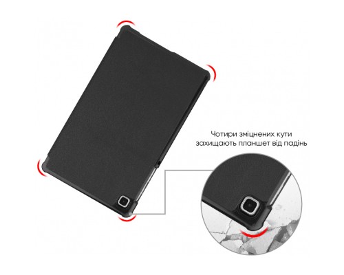 Чохол до планшета AirOn Premium Samsung Galaxy Tab A7 LITE T220/T225 Black + film (4822352781064)