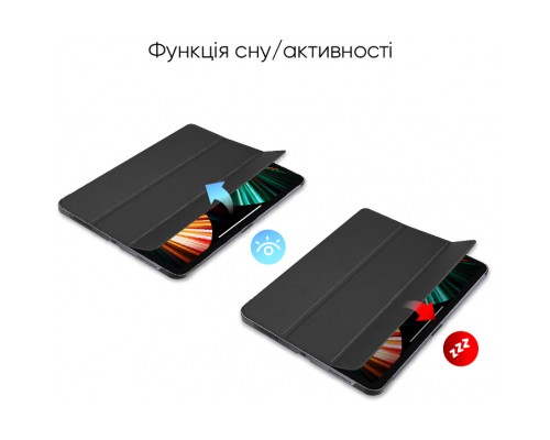 Чохол до планшета AirOn Premium Samsung Galaxy Tab A7 LITE T220/T225 Black + film (4822352781064)