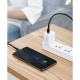 Дата кабель USB-C to Lightning 1.0m 18W 2.1A Cafule Black-Grey Baseus (CATLKLF-G1)