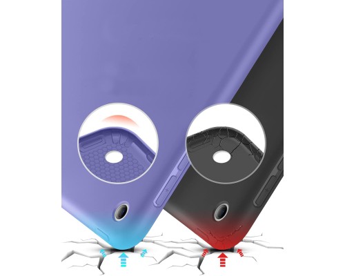 Чохол до планшета BeCover Tri Fold Soft TPU Silicone Apple iPad 9.7 2017/2018 A1822/A1823/A1893/A1954 Purple (706880)