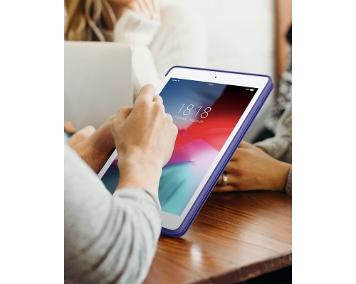 Чохол до планшета BeCover Tri Fold Soft TPU Silicone Apple iPad 9.7 2017/2018 A1822/A1823/A1893/A1954 Purple (706880)