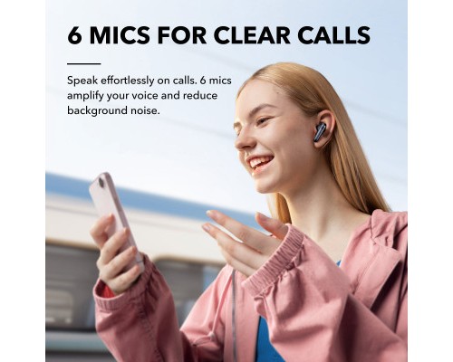 Навушники Anker SoundСore Liberty 4 NC Velvet Black (A3947G11)