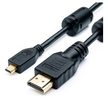 Кабель мультимедійний HDMI A to HDMI D (micro), 1.0m Atcom (22401)
