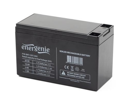 Батарея до ДБЖ EnerGenie 12В 7,5 Ач (BAT-12V7.5AH)