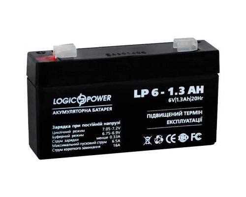 Батарея до ДБЖ LogicPower LPM 6В 1.3 Ач (4157)