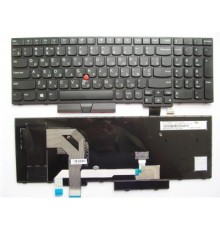 Клавіатура ноутбука Lenovo ThinkPad T570/P51S черная с черной,трек (A46078)