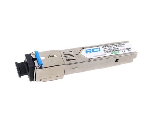 Модуль SFP 1G, 3km, SC, Tx 1310nm RCI (SFP-WDM-SM-0203A)