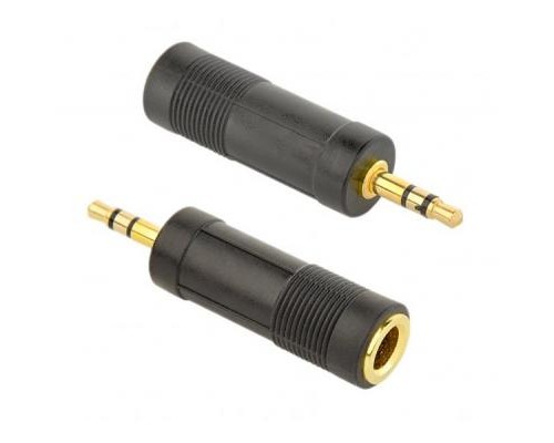 Перехідник 6.35мм F to M 3.5 мм Cablexpert (A-6.35F-3.5M)