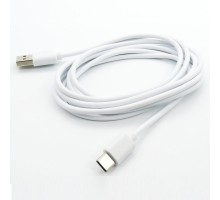 Дата кабель USB 2.0 AM to Type-C 2.0m white Dengos (PLS-TC-2M-WHITE)