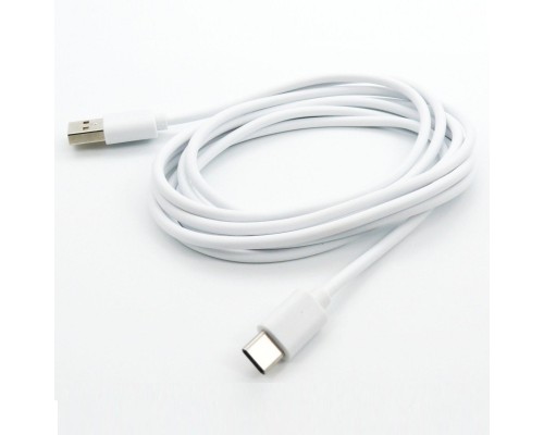 Дата кабель USB 2.0 AM to Type-C 2.0m white Dengos (PLS-TC-2M-WHITE)