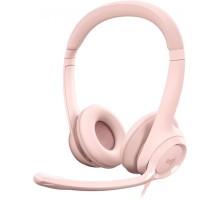 Навушники Logitech H390 USB Rose (981-001281)