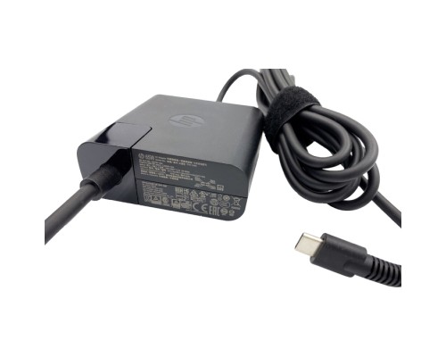 Блок живлення до ноутбуку HP 65W 20V, 3.25A + 15V, 4.33A + 12V, 5A + 9V, 3A + 5V, 3A, USB type-C (TPN-CA06 / A40369)